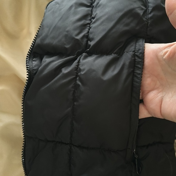 VTG Tommy Jeans Quilted Puffer Jacket US Ski Team Ribbed Cuffs/Collar Y2K - Picture 9 of 13